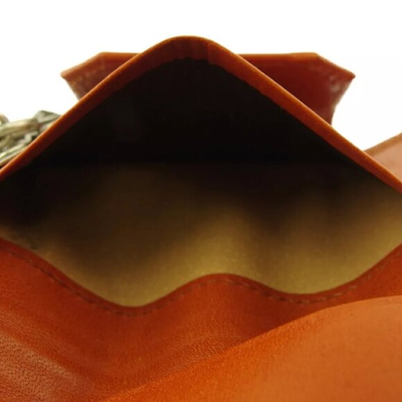 Missoni Key Case Logo Leather Authentic USED - Picture 10 of 15